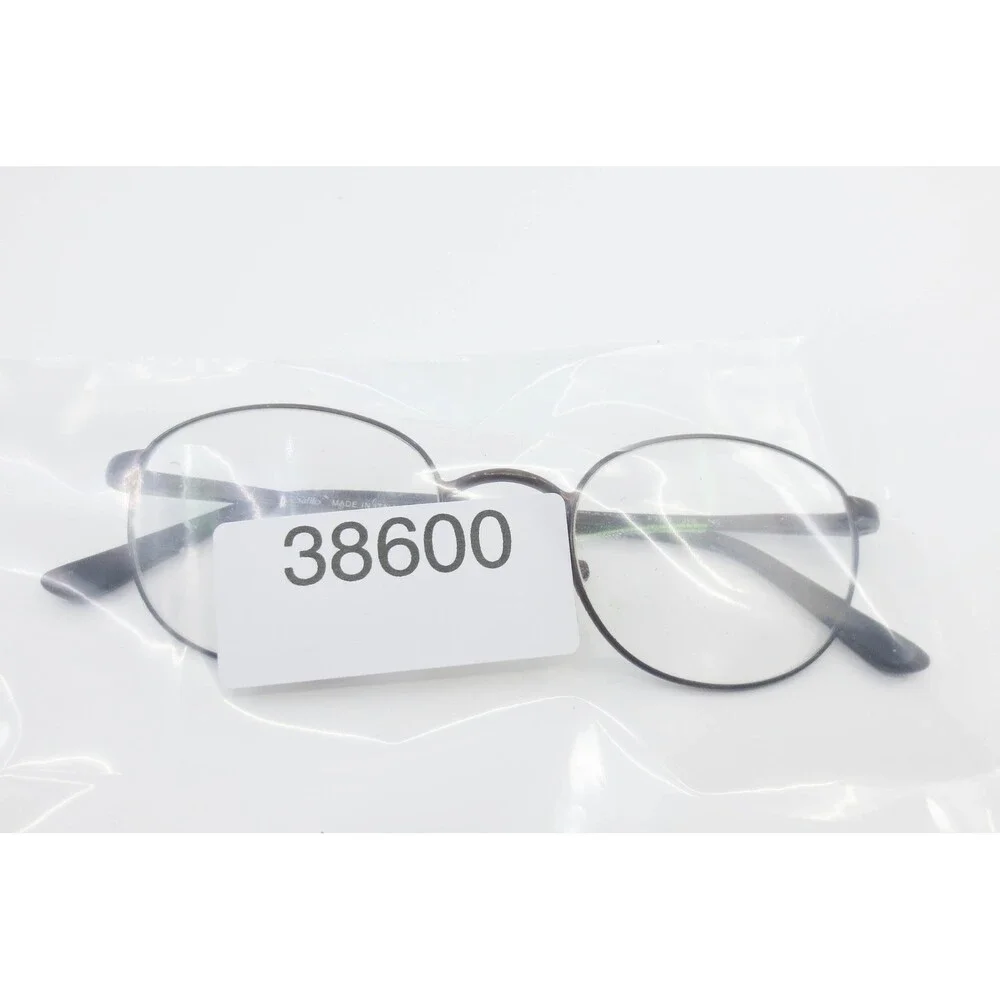 Safilo Elasta E7209 Brown Oval Eyeglasses Frames Italy 50-20-145 JYS